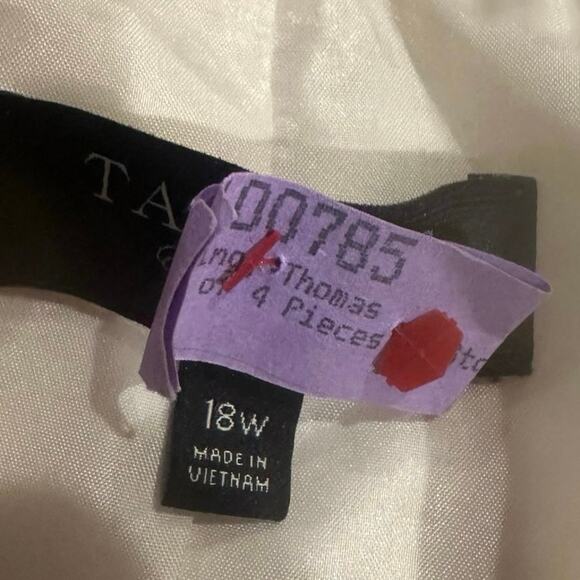 Talbots Ivory Suit Jacket / Blazer Sz. 18 - Picture 3 of 4